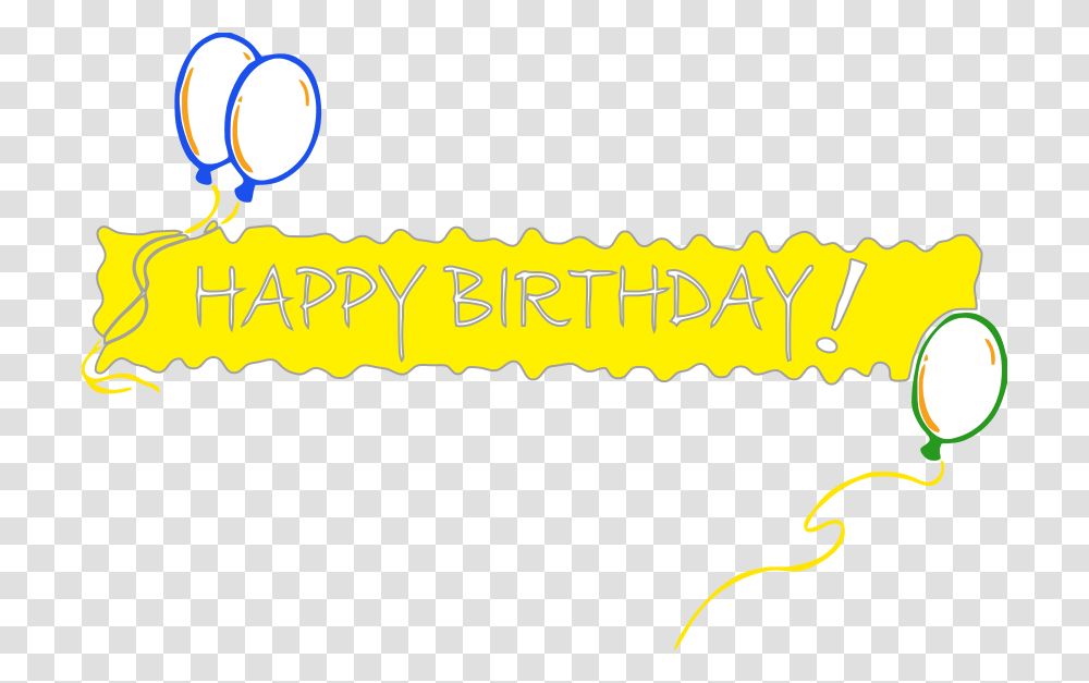 Happy Birthday Banner Images, Light, Logo Transparent Png