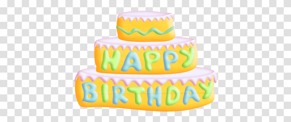 Happy Birthday Birthday, Birthday Cake, Dessert, Food, Icing Transparent Png