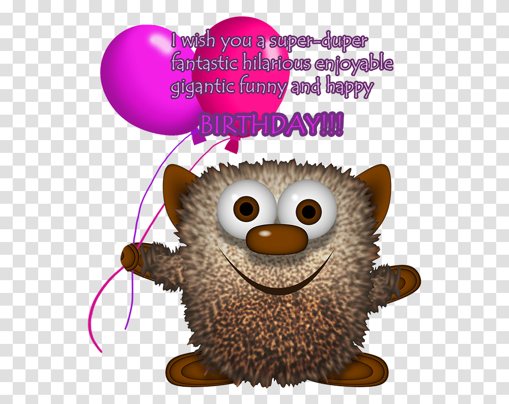 Happy Birthday Boy Funny, Toy, Animal, Advertisement, Poster Transparent Png
