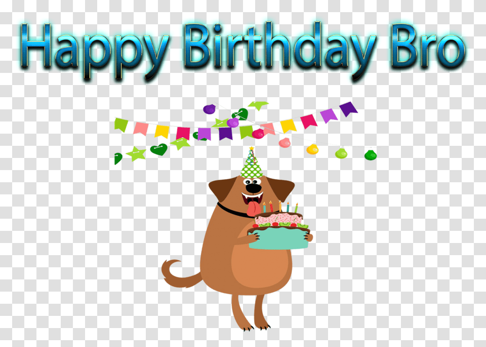 Happy Birthday Bro Free Images Happy Birthday For Di, Apparel, Party Hat, Elf Transparent Png