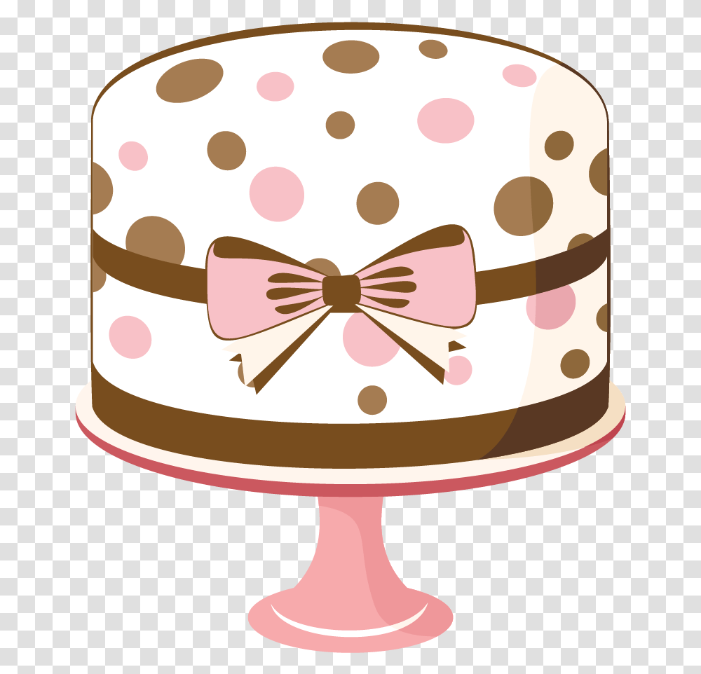 Happy Birthday Cake Clipart Free Vector Free Cake Clip Art, Texture, Dessert, Food, Polka Dot Transparent Png
