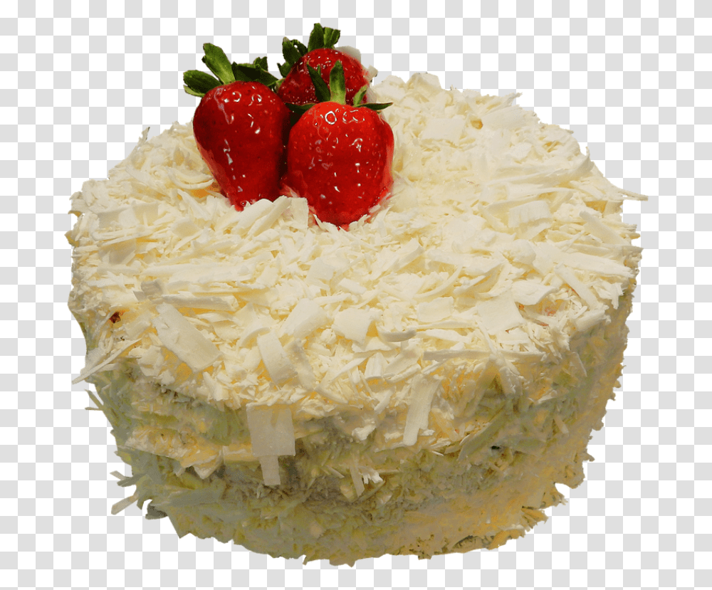 Happy Birthday Cake Desicommentscom Cakes, Strawberry, Fruit, Plant, Food Transparent Png