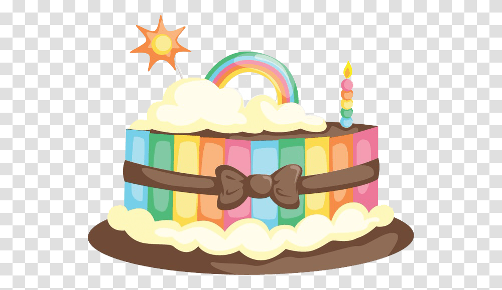 Happy Birthday Cake, Dessert, Food, Cream, Creme Transparent Png