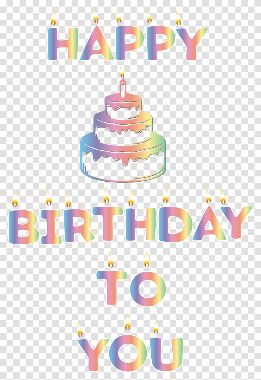 Happy Birthday Cake Diagram, Diwali, Candle, Dessert, Food Transparent Png