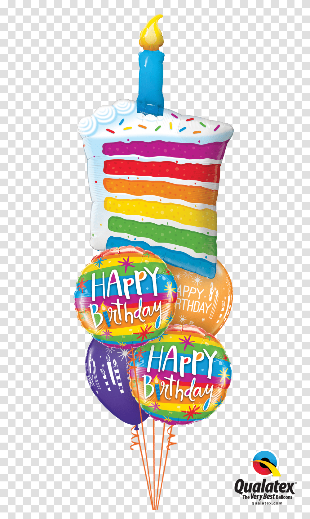Happy Birthday Cake Rainbow Cake Clip Art, Paper, Label, Advertisement Transparent Png