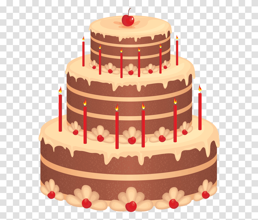Happy Birthday Cake Vector, Dessert, Food, Wedding Cake Transparent Png