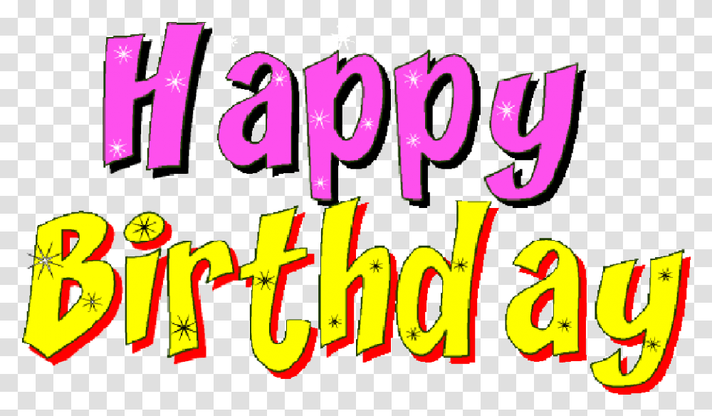 Happy Birthday Clip Art Free, Alphabet, Word, Poster Transparent Png