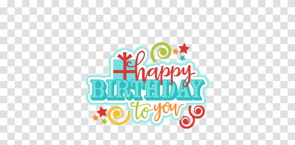 Happy Birthday Clipart Background, Logo, Alphabet Transparent Png