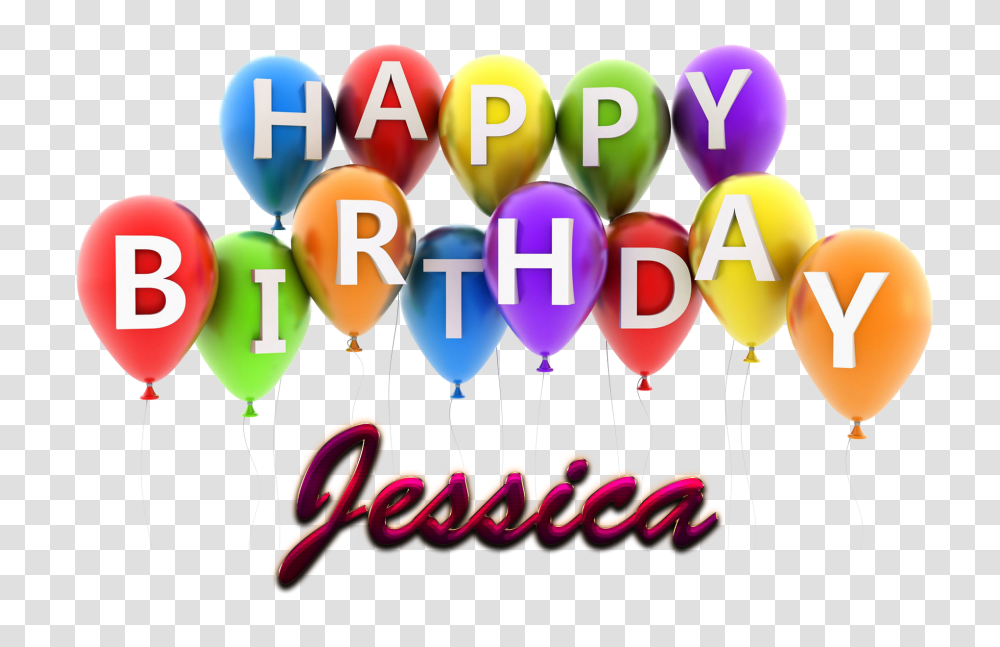 Happy Birthday Clipart Jessica Happy Birthday Morgan, Balloon, Text, Number, Symbol Transparent Png