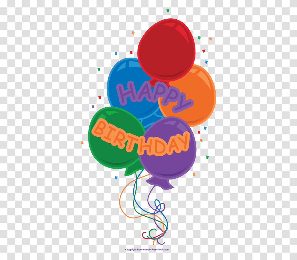 Happy Birthday Clipart Printable, Food, Ball, Sweets Transparent Png