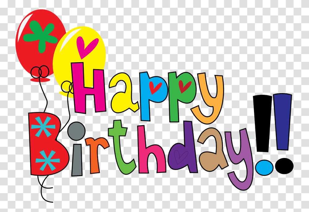 Happy Birthday Clipart, Alphabet, Handwriting Transparent Png