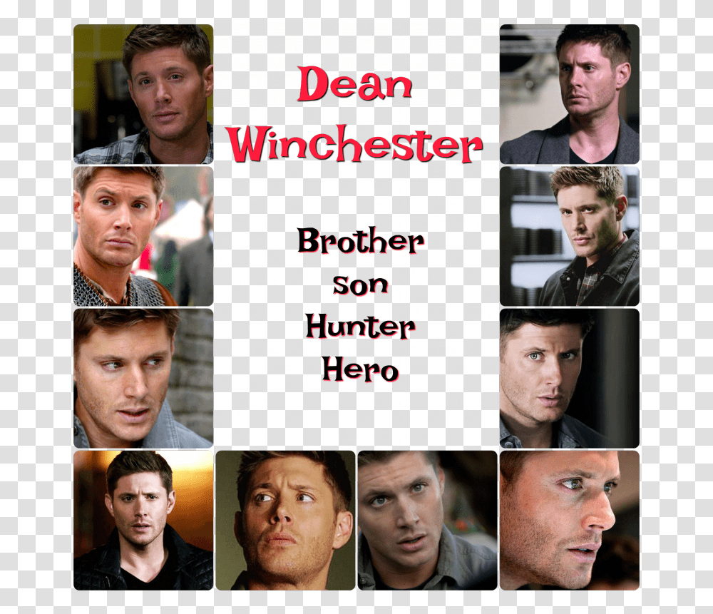 Happy Birthday Dean Winchester Dizzojay - Livejournal Collage, Person, Head, Face, Skin Transparent Png