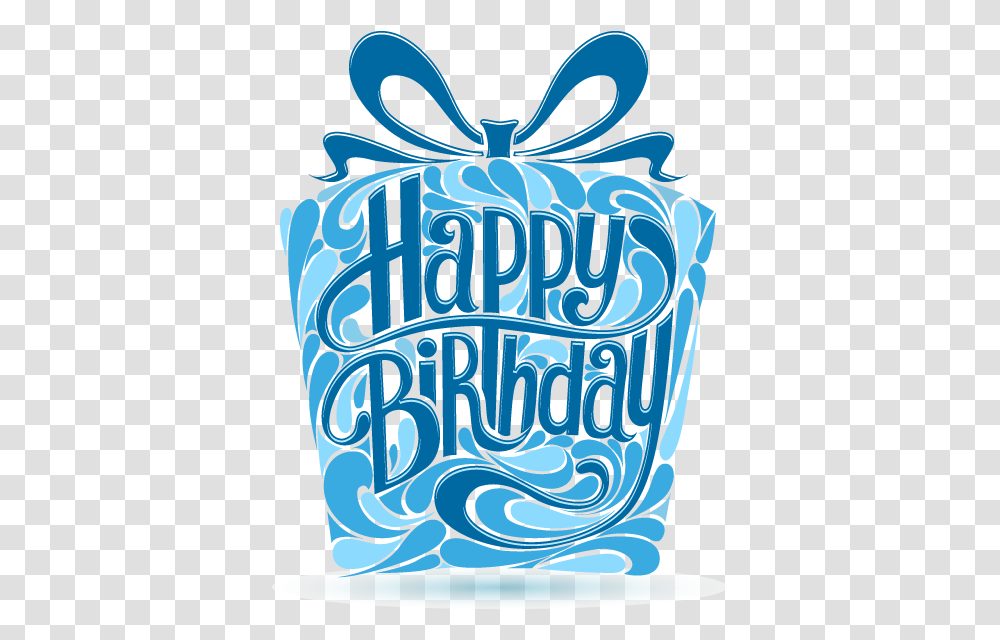 Happy Birthday Design Elements Free Feliz Azul, Text, Calligraphy, Handwriting Transparent Png