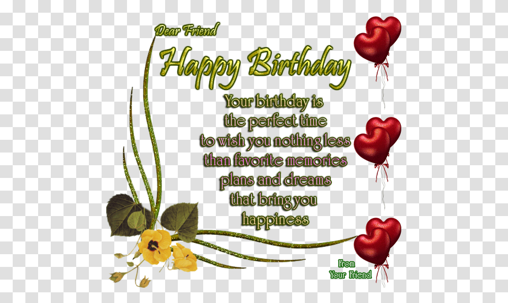 Happy Birthday English Poetry, Plant Transparent Png