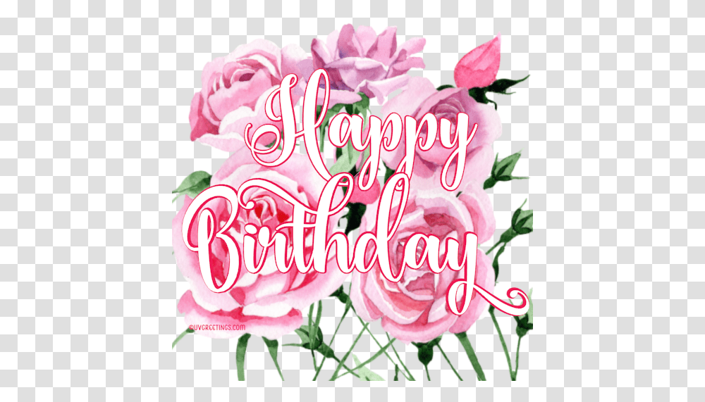 Happy Birthday Floral Stickers Perfect For Whatsapp Nice Happy Birthday Sticker, Plant, Flower, Graphics, Art Transparent Png