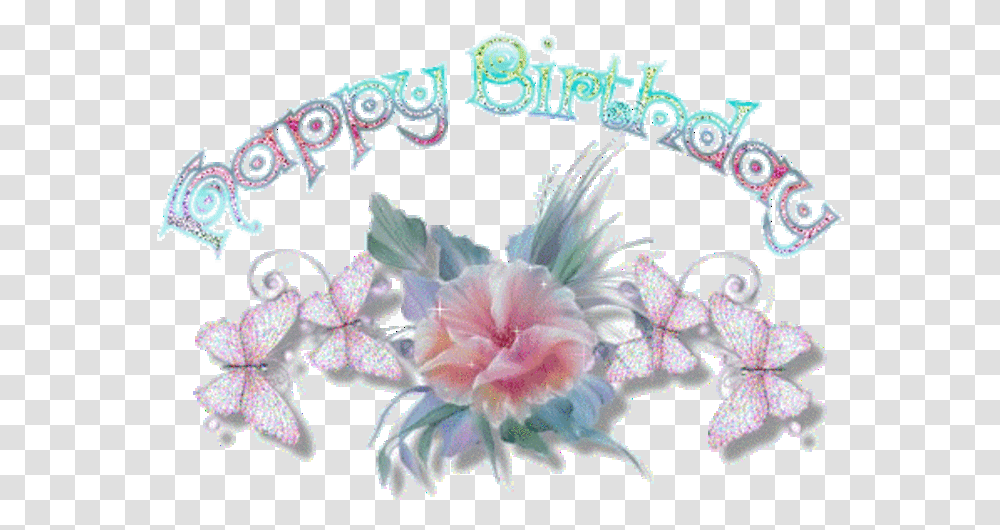 Happy Birthday Flower Sparkles, Accessories, Accessory, Jewelry, Pattern Transparent Png
