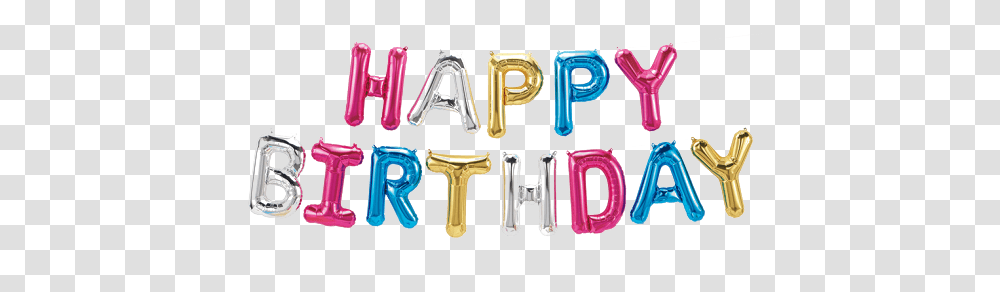 Happy Birthday Foil Balloon Images All Background Happy Birthday Balloons, Text, Alphabet, Number, Symbol Transparent Png