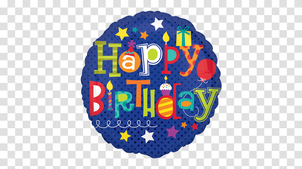 Happy Birthday Foil Balloon Images, Word Transparent Png