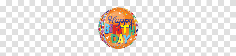 Happy Birthday Foil Balloon Picture, Sphere, Word, Golf Ball Transparent Png