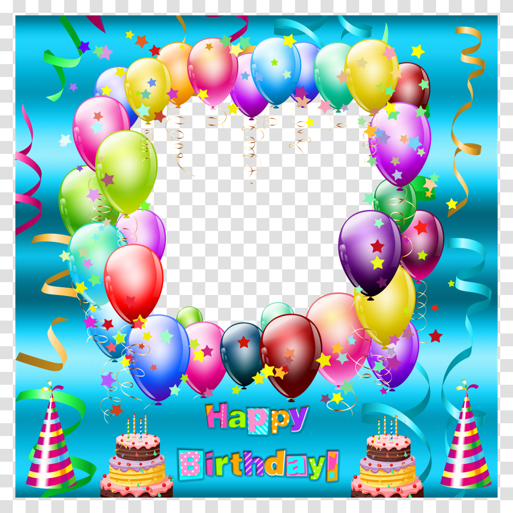 Happy Birthday Frame Transparent Png