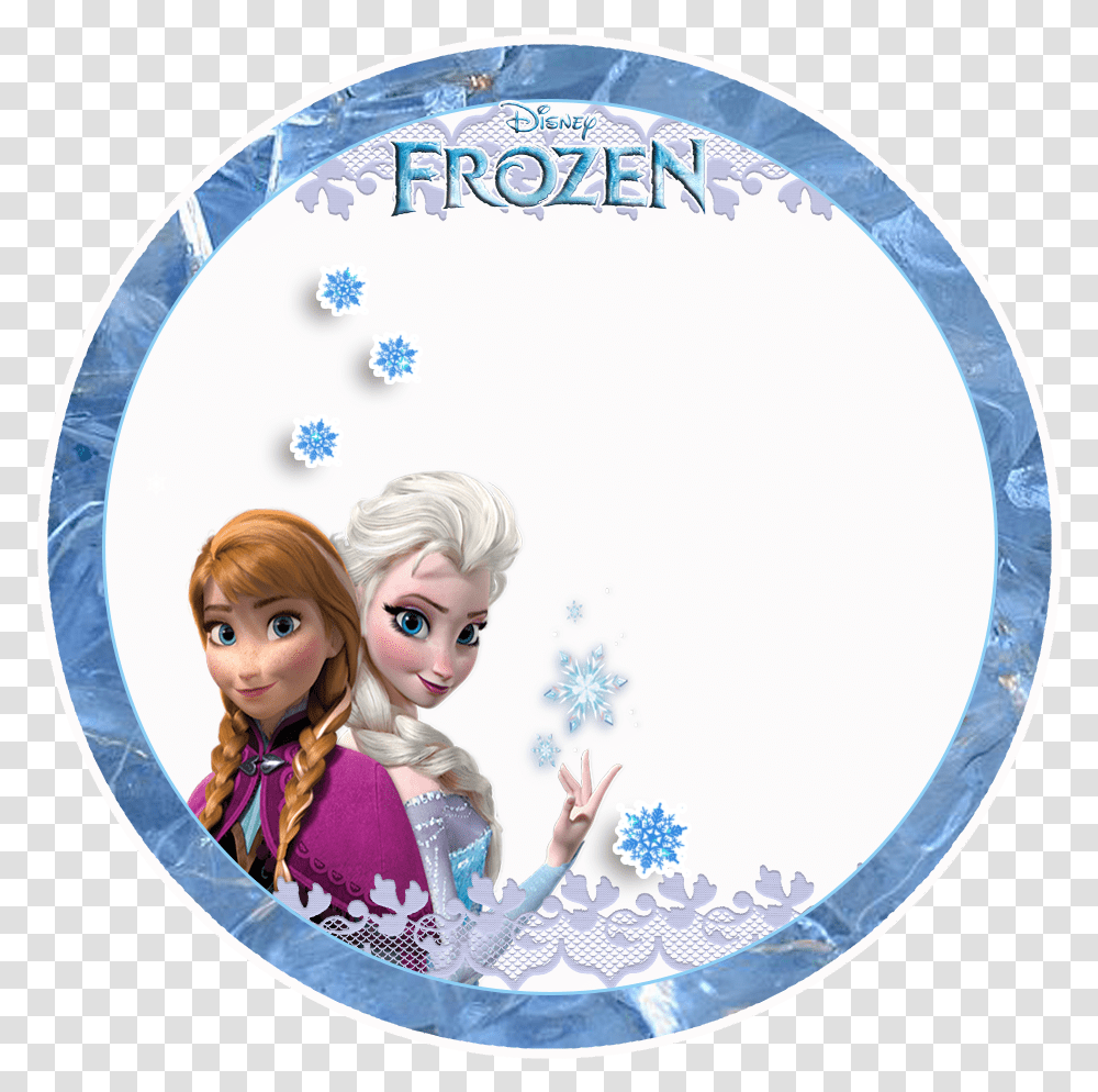 Happy Birthday Frozen Frame, Porcelain, Pottery, Person Transparent Png