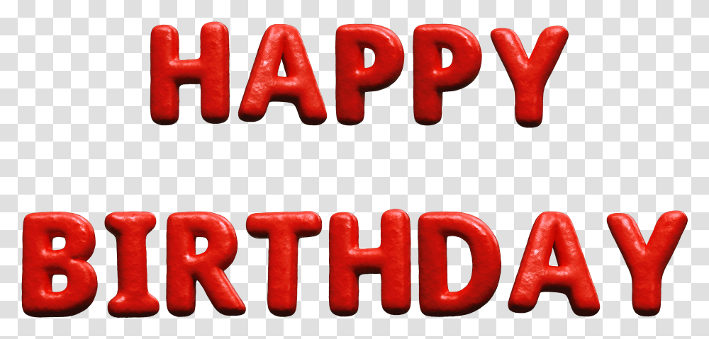 Happy Birthday Gif, Alphabet, Word, Number Transparent Png