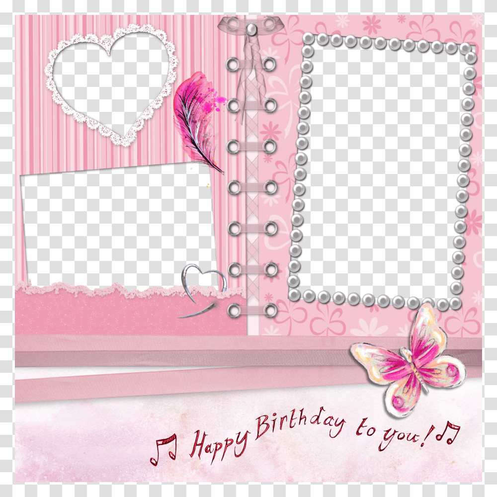 Happy Birthday Girl Photo Frame 2018 Transparent Png
