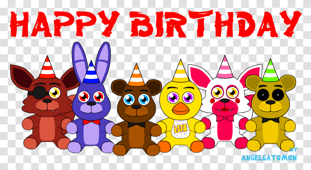 Happy Birthday Happy Birthday Foxy Fnaf, Apparel, Party Hat Transparent Png