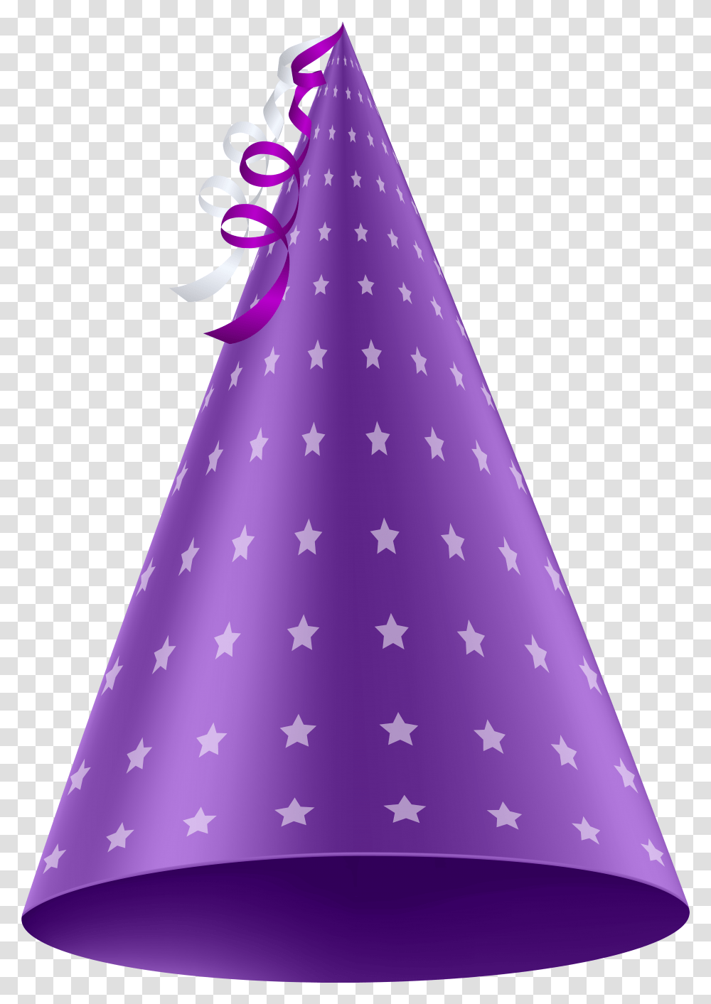 Happy Birthday Hat Clipart Hats, Clothing, Apparel, Party Hat, Purple Transparent Png