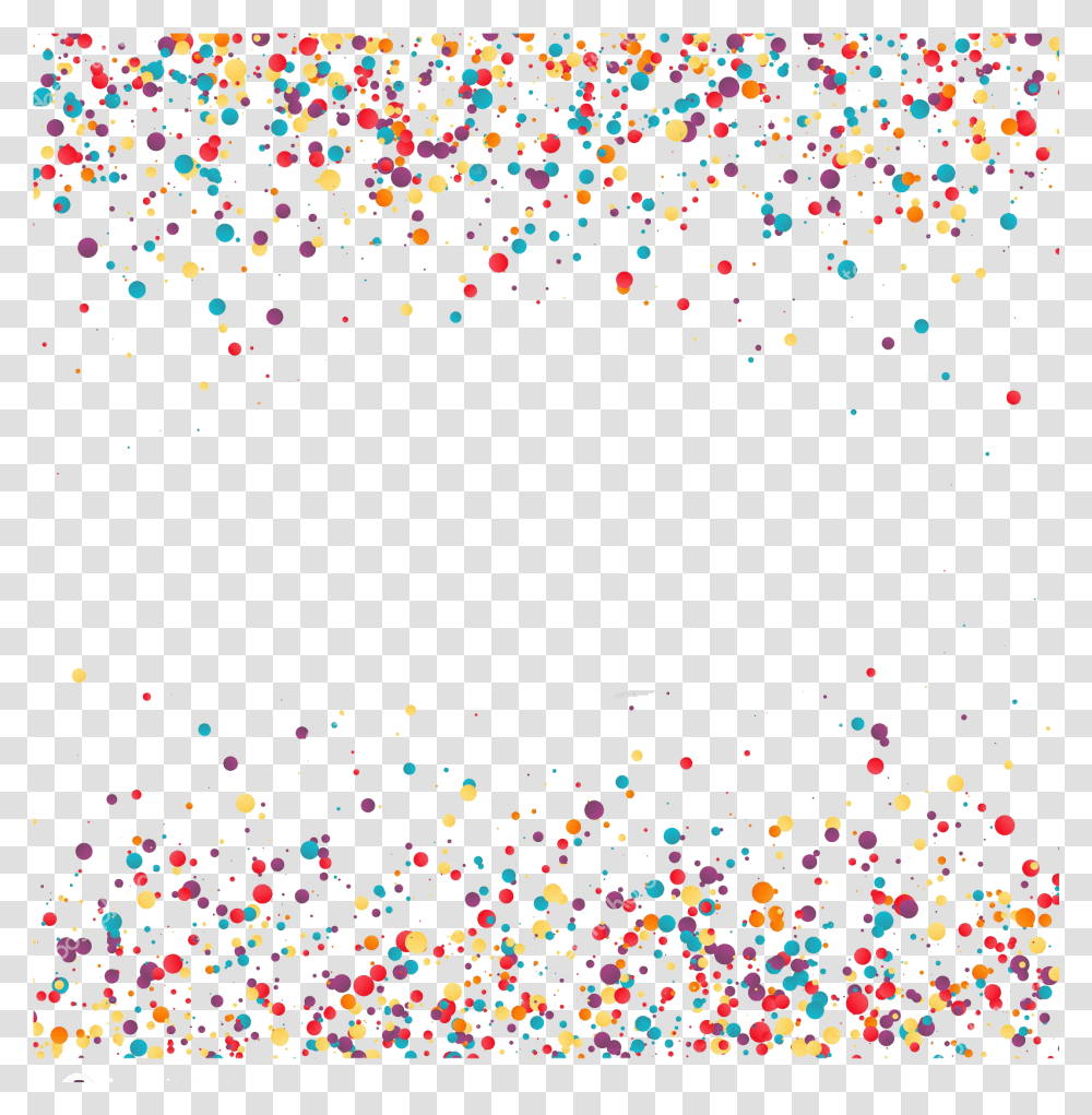 Happy Birthday Holidaay, Paper, Confetti Transparent Png