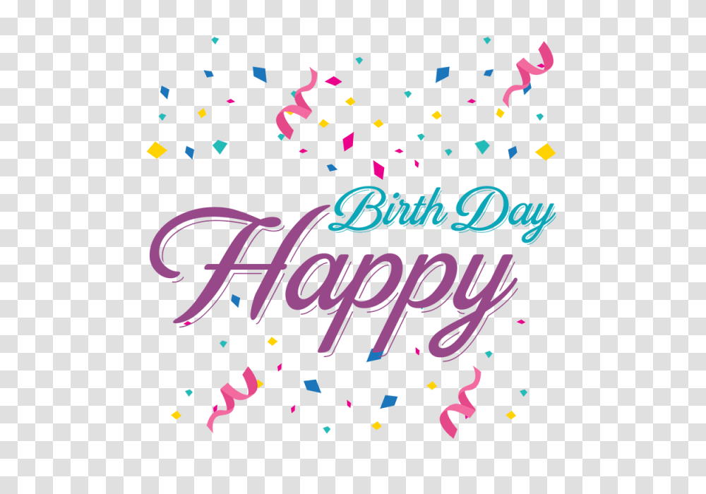 Happy Birthday, Holiday, Paper, Confetti, Sprinkles Transparent Png
