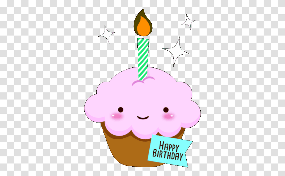 Happy Birthday I Wishes Gif Cute Gif Birthday Wishes, Cream, Dessert, Food, Creme Transparent Png