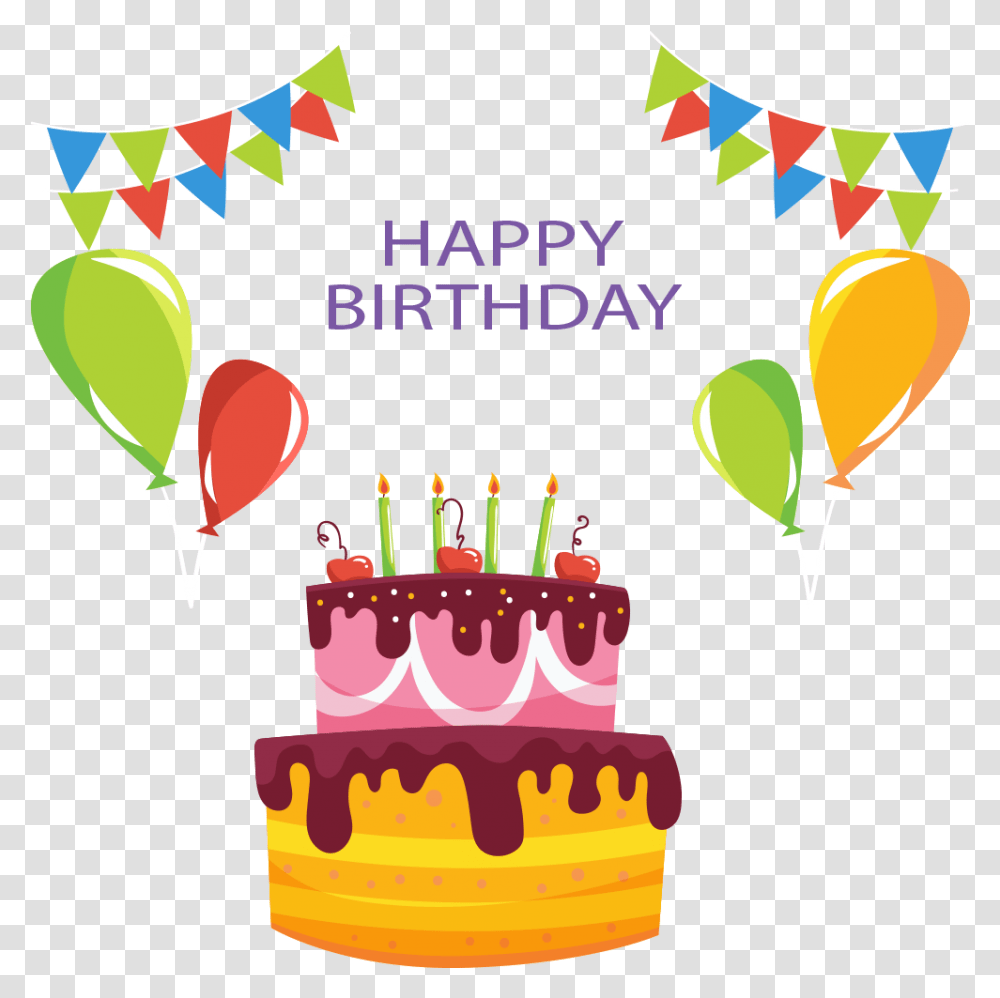 Happy Birthday Image Fb Skins Facebook Layouts Clipart Happy Birthday 7 Cake, Dessert, Food, Birthday Cake, Text Transparent Png