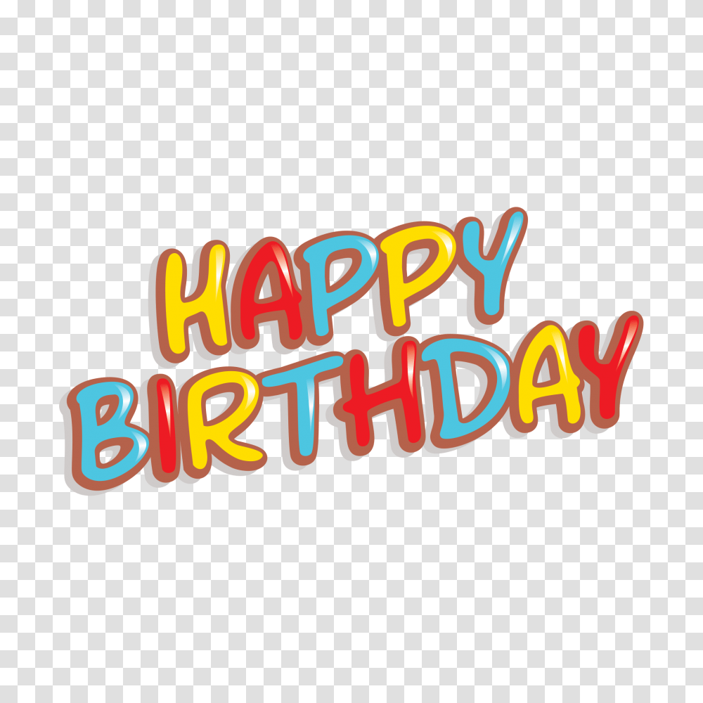 Happy Birthday Image Free Download Searchpngcom Happy Birthday Font, Text, Alphabet, Clothing, Word Transparent Png