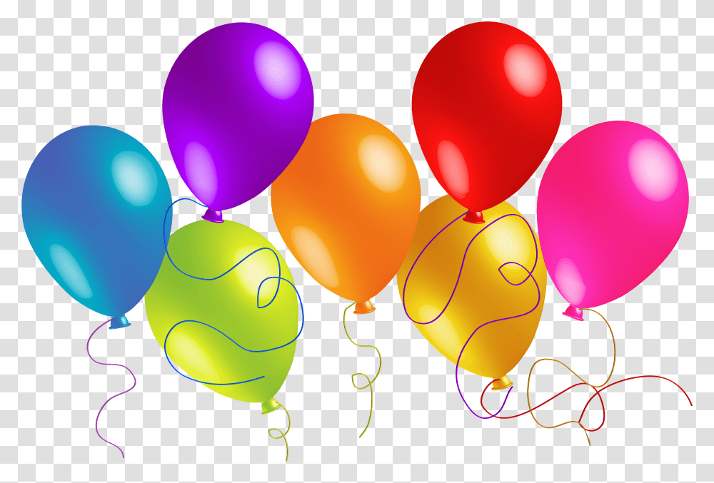 Happy Birthday Images All Background Balloons Clipart Transparent Png