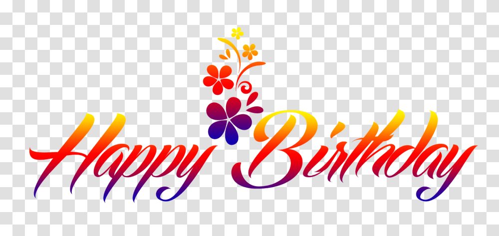 Happy Birthday Images, Floral Design Transparent Png