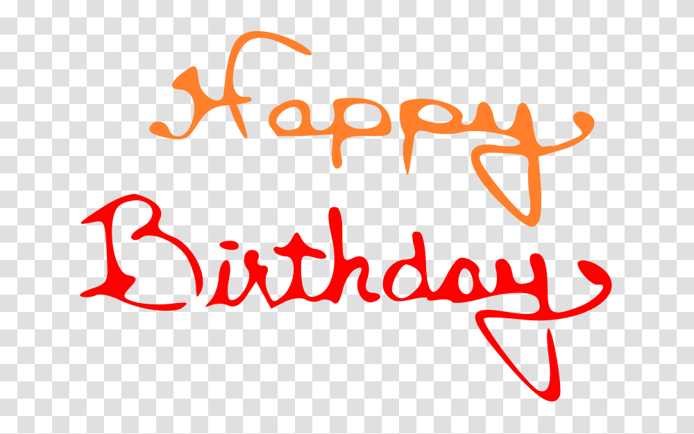 Happy Birthday Images, Alphabet, Handwriting, Calligraphy Transparent Png