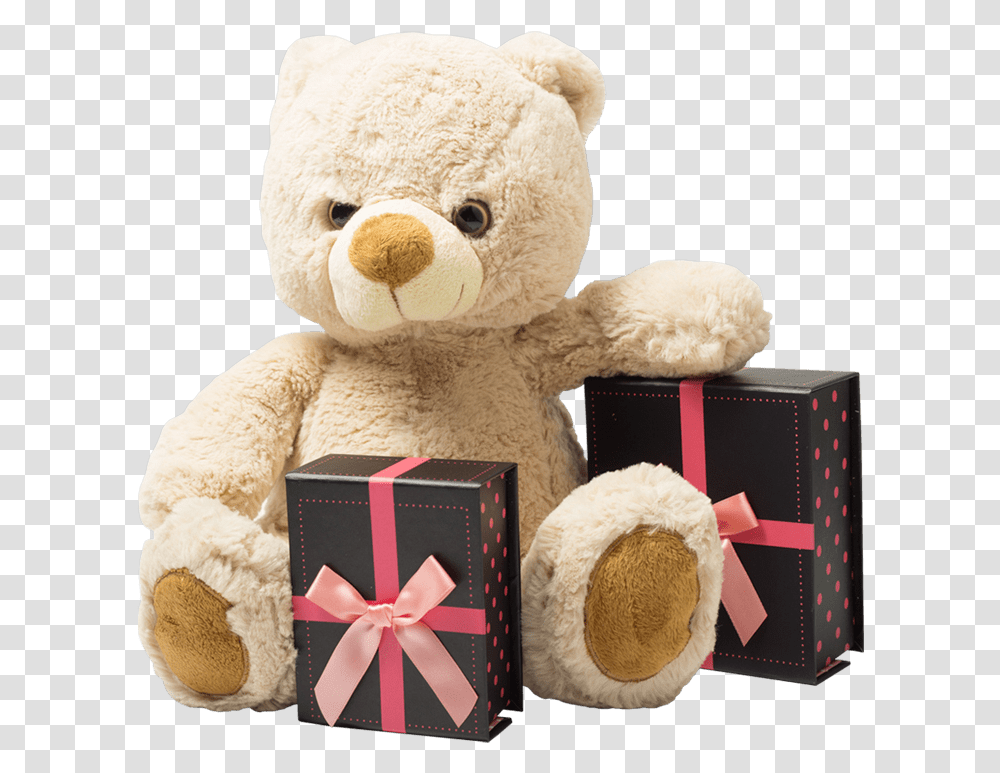 Happy Birthday Kid With Teddy Bear, Toy, Gift Transparent Png