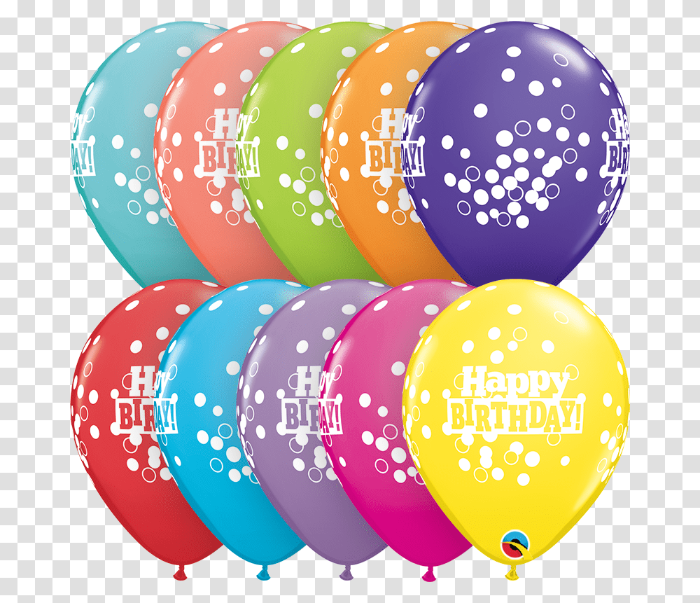 Happy Birthday Latex Balloon, Confetti, Paper, Logo Transparent Png