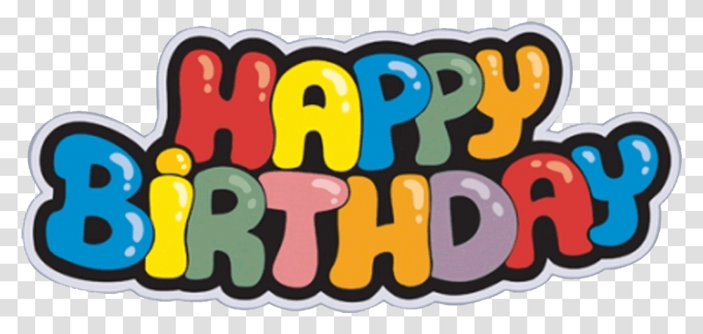 Happy Birthday Letter Design Best Happy Birthday Font, Sweets, Food, Confectionery Transparent Png