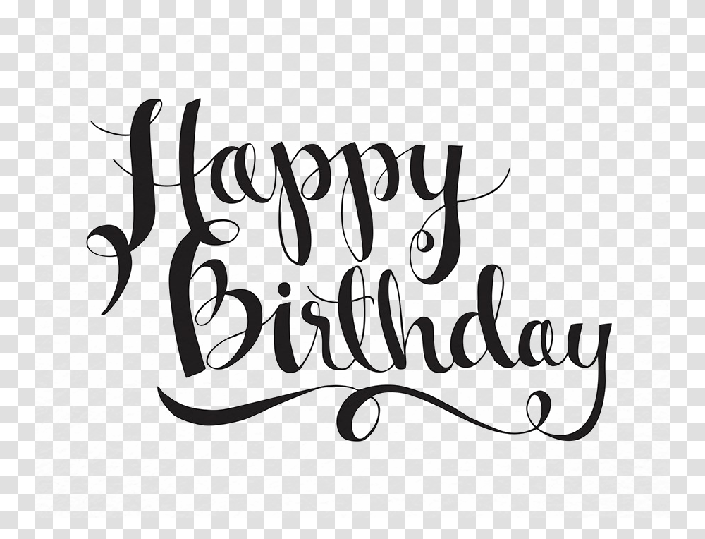 Happy Birthday Letter Free Download Arts, Calligraphy, Handwriting Transparent Png