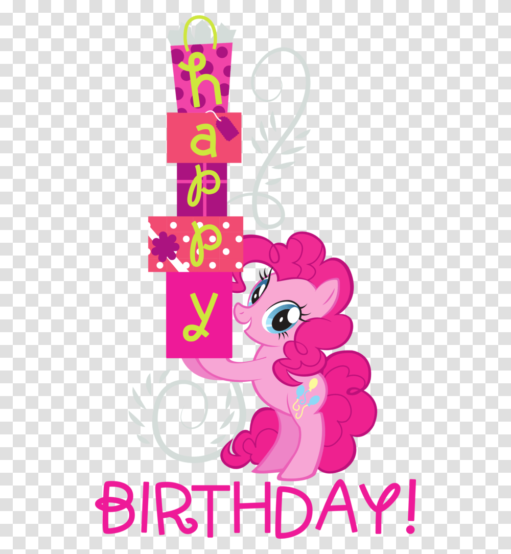 Happy Birthday Little Pony, Floral Design Transparent Png