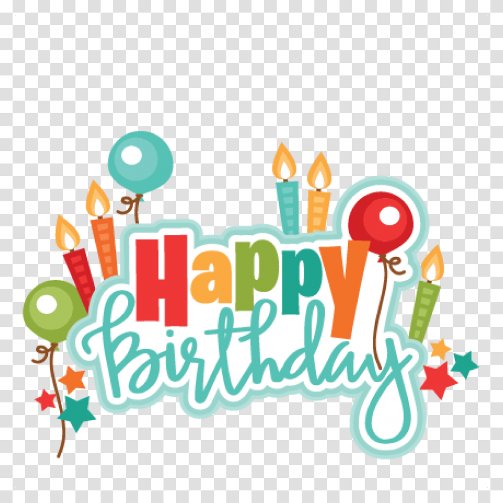 Happy Birthday Logo Happy Birthday, Dessert, Food, Cake, Cream Transparent Png