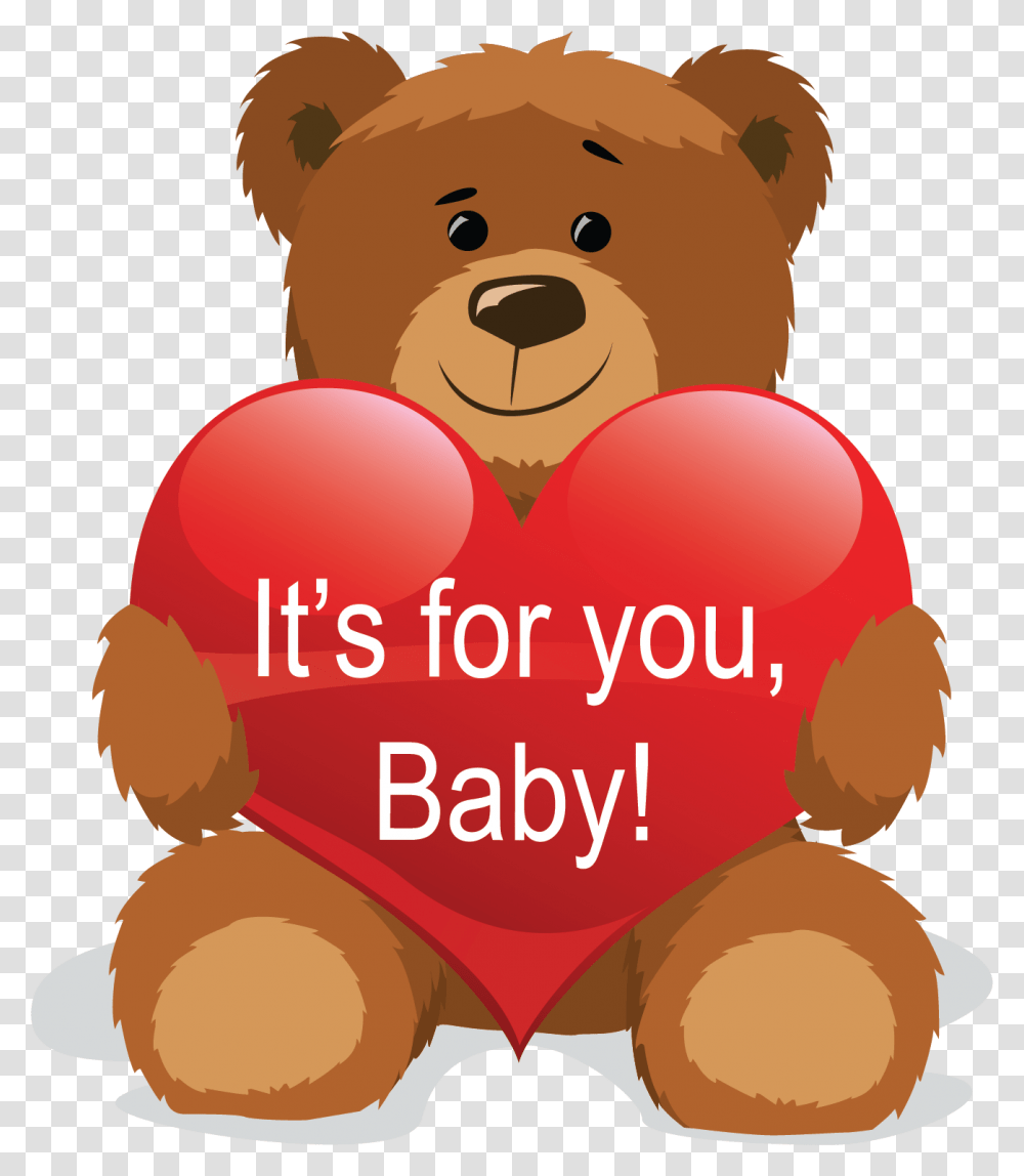 Happy Birthday Love Teddy, Teddy Bear, Toy, Heart Transparent Png