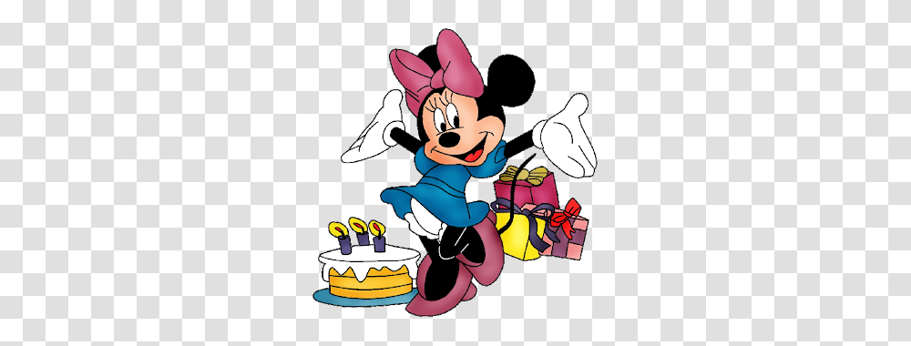 Happy Birthday Minnie Mouse Clip Art Joy Studio Design Clipart, Costume, Book, Poster Transparent Png