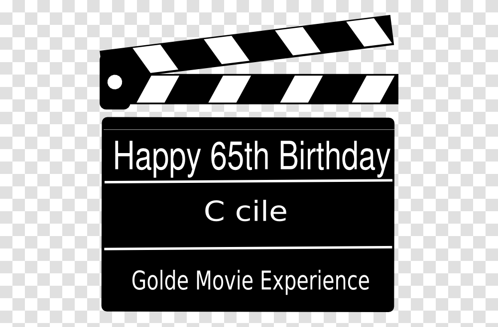 Happy Birthday Movie Clker, Fence, Barricade Transparent Png