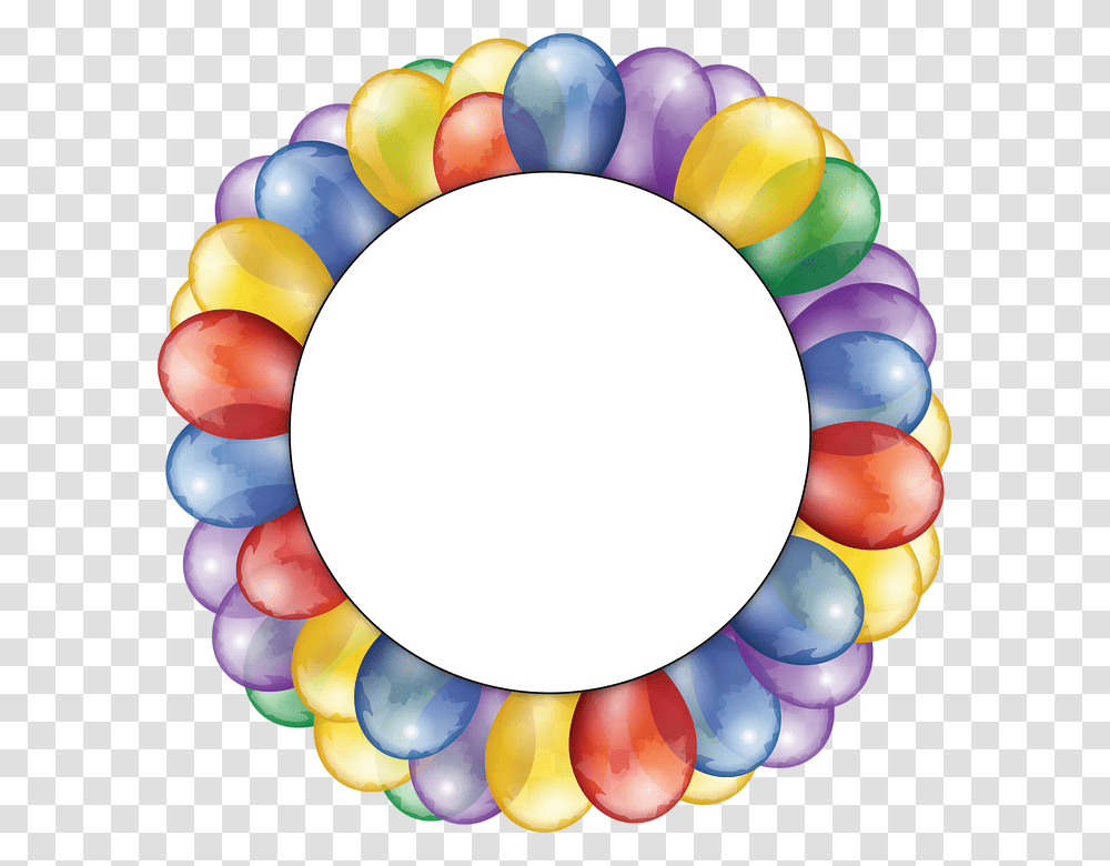 Happy Birthday My Dear Friend And God Bless You, Balloon, Rattle, Sphere, Accessories Transparent Png