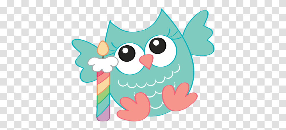Happy Birthday Owl Clip, Bird, Animal, Egg, Food Transparent Png