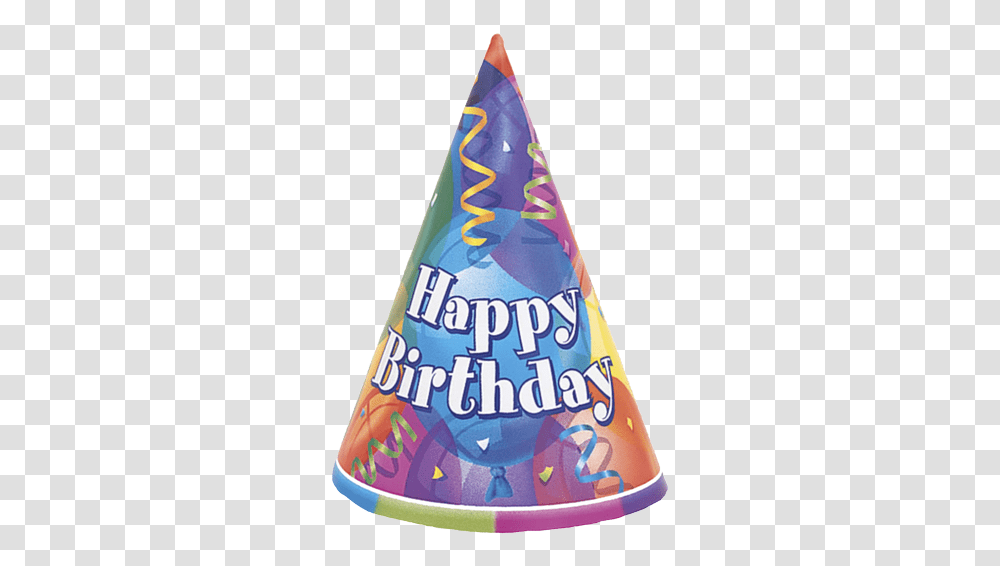 Happy Birthday Party Hat Image Happy Birthday Party Hats, Clothing, Apparel, Shoe, Footwear Transparent Png