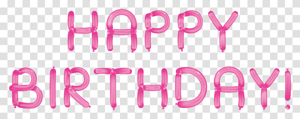 Happy Birthday Pink, Knot, Tie, Accessories, Accessory Transparent Png